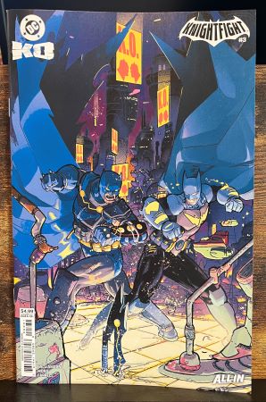 DC K.O. Knightfight #3 Riley Rossmo Card Stock Variant (DC Comics)