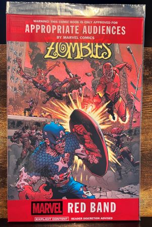 Marvel Zombies Red Band #4 Pollybagged Mike Hawthorne variant (Marvel Comics)
