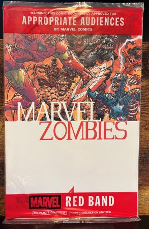 Marvel Zombies Red Band #4 Pollybagged Scott Koblish Retro Zombies variant (Marvel Comics)