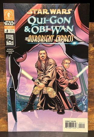 Star Wars Qui-Gon & Obi-wan the Aurorient Express #1 - 2 complete set (Dark Horse Comics)