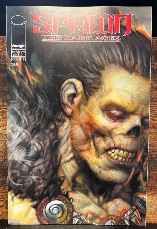 Spawn the Dark Ages #2 cover B (Image Comics)