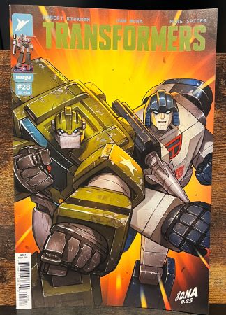 Transformers #28 David Nakayama cover (Image Comics)