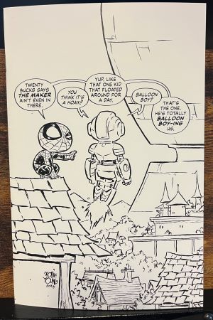 Ultimate Endgame #1 Incentive 1:100 Skottie Young B&W Virgin variant (Marvel Comics)
