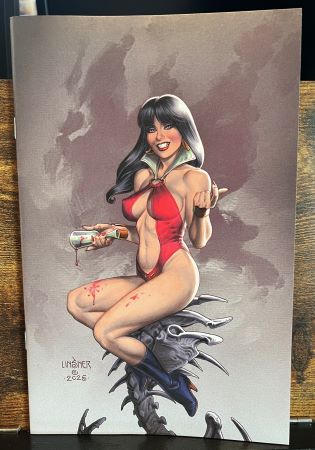 Vampirella #9 Incentive 1:15 Joseph Michael Linsner Virgin variant (Dynamite Entertainment)