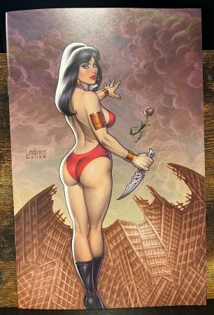 Vampirella Armageddon #7 Incentive 1:10 Joseph Michael Linsner Virgin variant (Dynamite Entertainment)