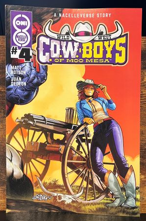 Wild West Cow-boys of Moo Mesa #4 (Oni Press)